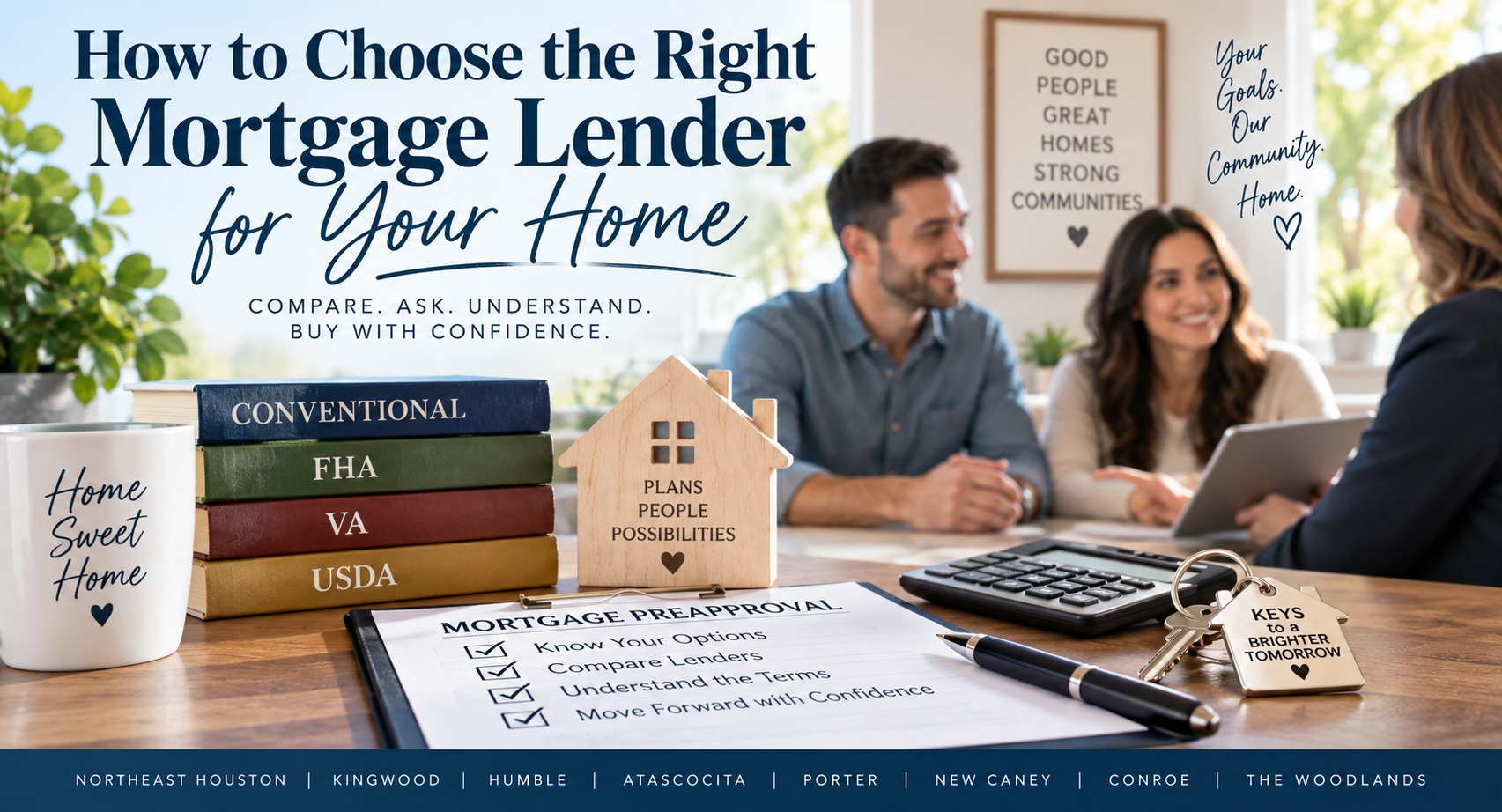 How to Choose the Right Mortgage Lender When Buying a Home in Texas 2 How to Choose the Right Mortgage Lender to Purchase Your Home