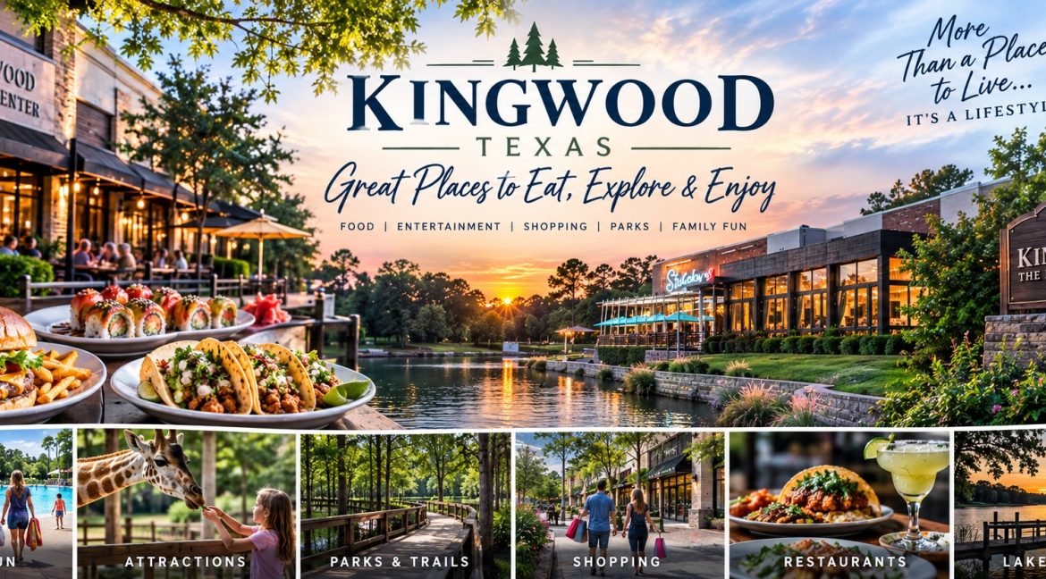 Dining and entertainment in Kingwood TX
